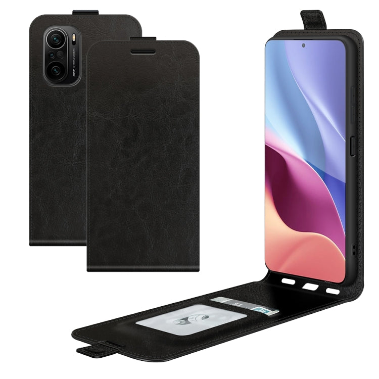 For Xiaomi Redmi K40 / K40 Pro / Poco F3 / Mi 11i R64 Texture Single Vertical Flip Leather Protective Case with Card Slots & Photo Frame
