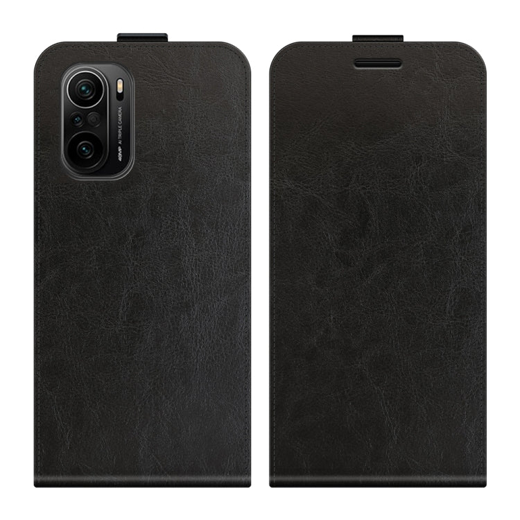 For Xiaomi Redmi K40 / K40 Pro / Poco F3 / Mi 11i R64 Texture Single Vertical Flip Leather Protective Case with Card Slots & Photo Frame