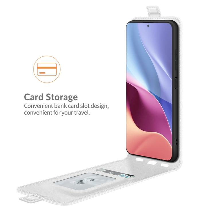 For Xiaomi Redmi K40 / K40 Pro / Poco F3 / Mi 11i R64 Texture Single Vertical Flip Leather Protective Case with Card Slots & Photo Frame