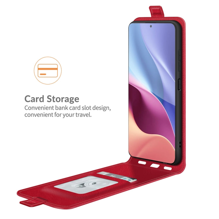 For Xiaomi Redmi K40 / K40 Pro / Poco F3 / Mi 11i R64 Texture Single Vertical Flip Leather Protective Case with Card Slots & Photo Frame