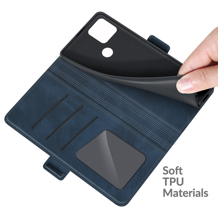 For Google Pixel 5A 5G Dual-side Magnetic Buckle Horizontal Flip Leather Case with Holder & Card Slots & Wallet