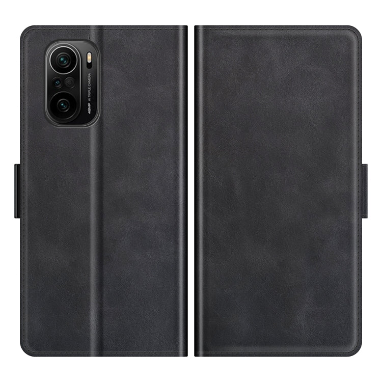 For Xiaomi Redmi K40 Pro / K40 / Poco F3 / Mi 11i Dual-side Magnetic Buckle Horizontal Flip Leather Case with Holder & Card Slots & Wallet