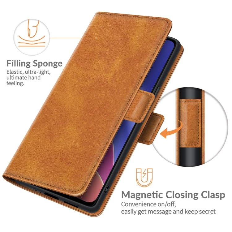 For Xiaomi Redmi K40 Pro / K40 / Poco F3 / Mi 11i Dual-side Magnetic Buckle Horizontal Flip Leather Case with Holder & Card Slots & Wallet
