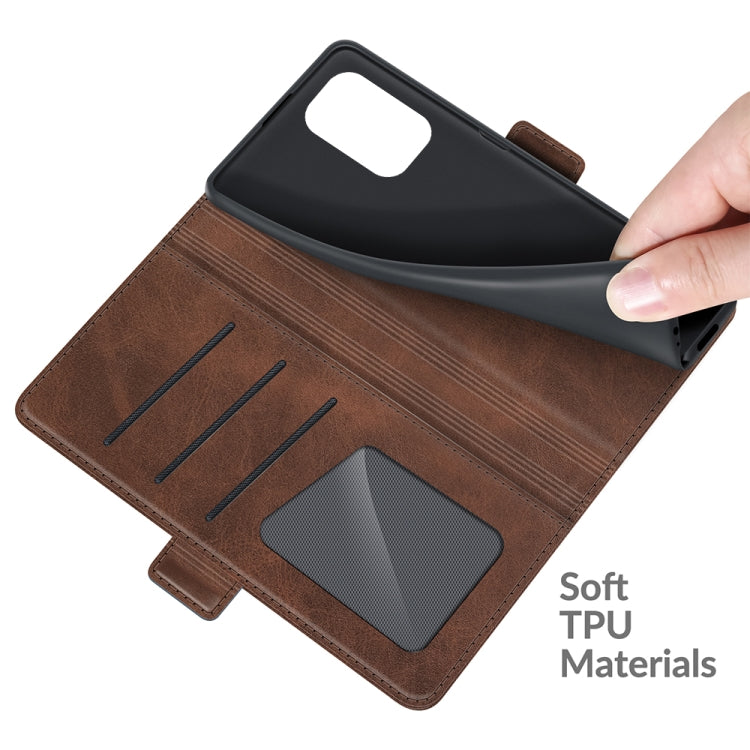 For Xiaomi Redmi K40 Pro / K40 / Poco F3 / Mi 11i Dual-side Magnetic Buckle Horizontal Flip Leather Case with Holder & Card Slots & Wallet