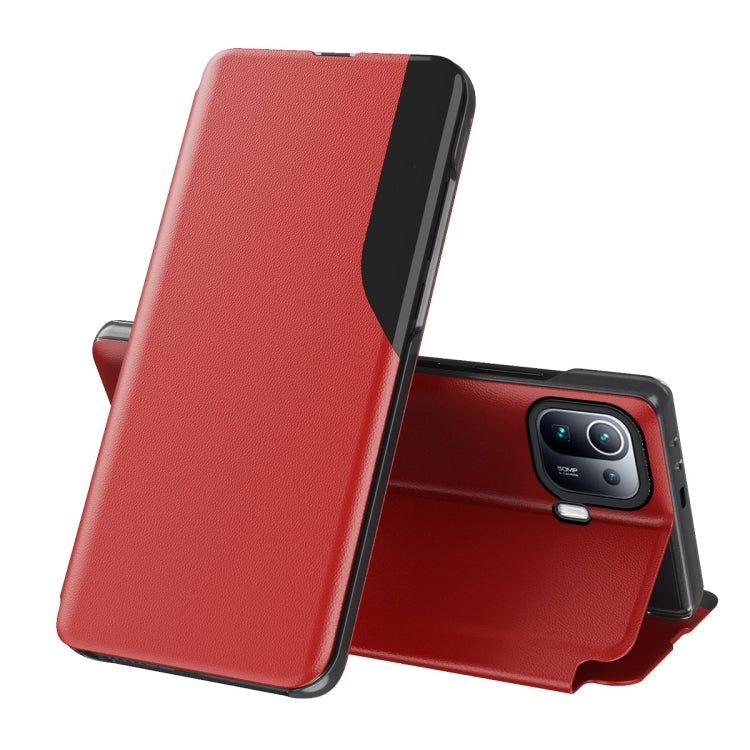 For Xiaomi Mi 11 Pro Attraction Flip Holder Leather Phone Case