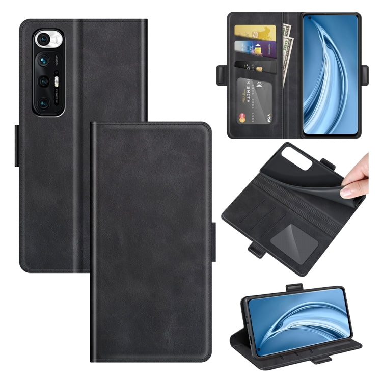 For Xiaomi Mi 10S Dual-side Magnetic Buckle Horizontal Flip Leather Case with Holder & Card Slots & Wallet
