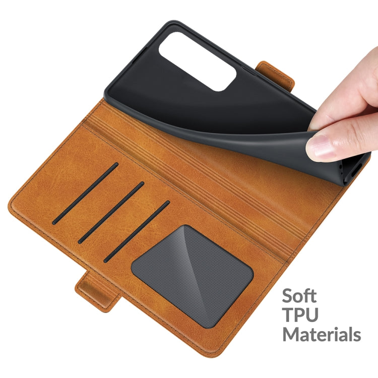 For Xiaomi Mi 10S Dual-side Magnetic Buckle Horizontal Flip Leather Case with Holder & Card Slots & Wallet