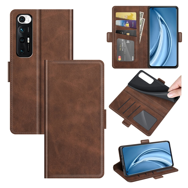 For Xiaomi Mi 10S Dual-side Magnetic Buckle Horizontal Flip Leather Case with Holder & Card Slots & Wallet