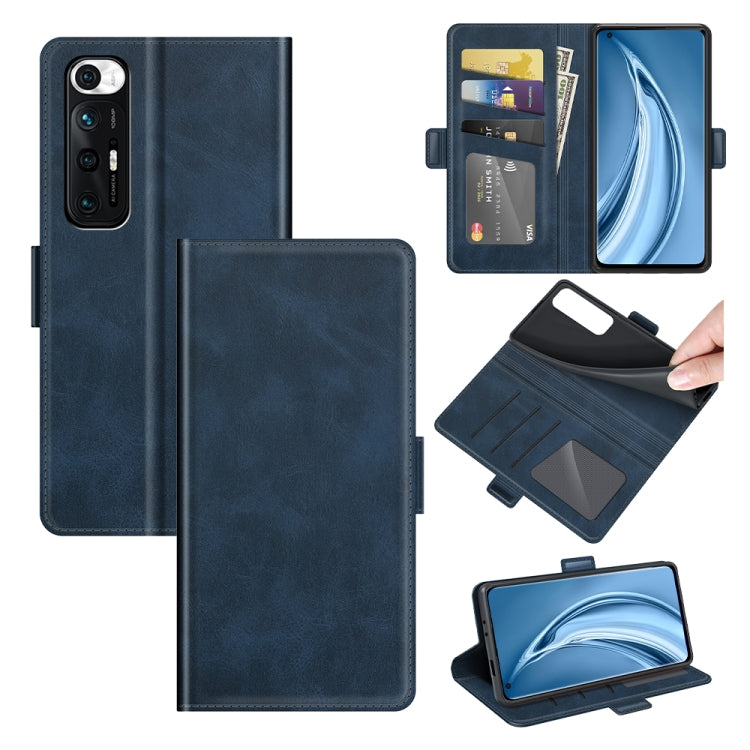 For Xiaomi Mi 10S Dual-side Magnetic Buckle Horizontal Flip Leather Case with Holder & Card Slots & Wallet
