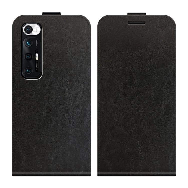 For Xiaomi Mi 10S R64 Texture Single Vertical Flip Leather Protective Case with Card Slots & Photo Frame