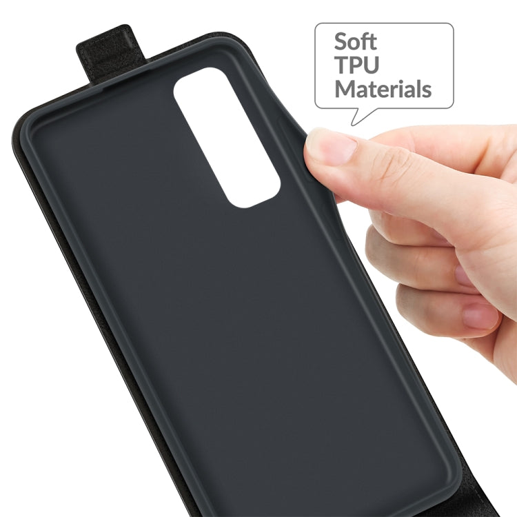 For Xiaomi Mi 10S R64 Texture Single Vertical Flip Leather Protective Case with Card Slots & Photo Frame