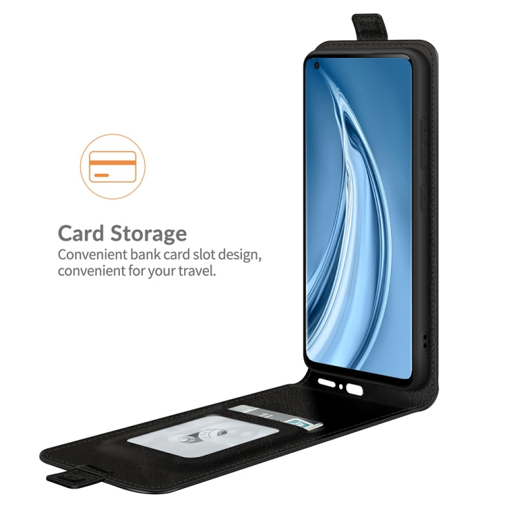 For Xiaomi Mi 10S R64 Texture Single Vertical Flip Leather Protective Case with Card Slots & Photo Frame