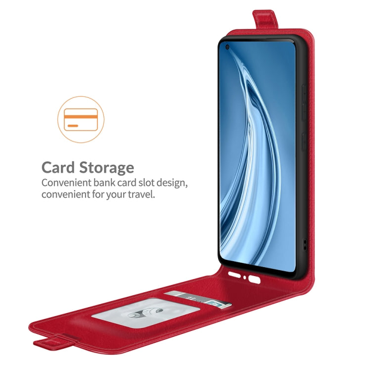For Xiaomi Mi 10S R64 Texture Single Vertical Flip Leather Protective Case with Card Slots & Photo Frame