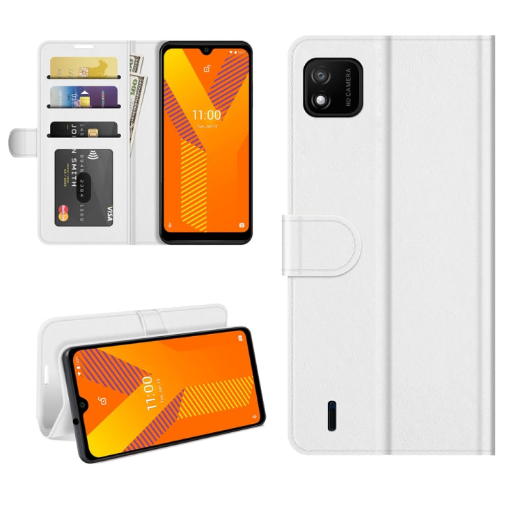 For wiko Y62 R64 Texture Single Horizontal Flip Protective Case with Holder & Card Slots & Wallet& Photo Frame