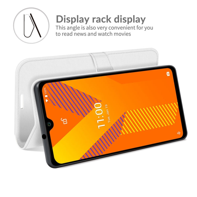 For wiko Y62 R64 Texture Single Horizontal Flip Protective Case with Holder & Card Slots & Wallet& Photo Frame