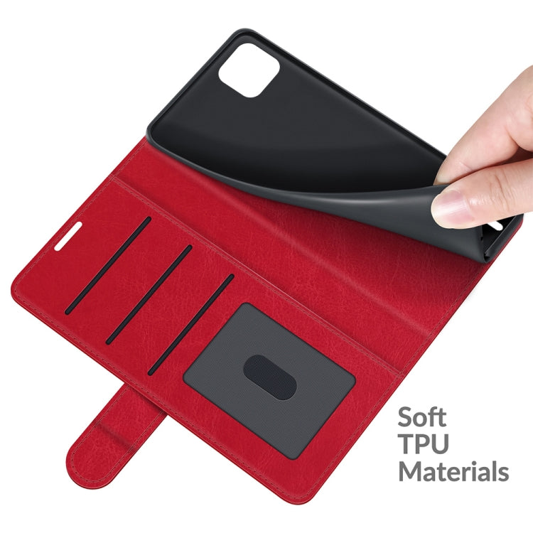 For wiko Y62 R64 Texture Single Horizontal Flip Protective Case with Holder & Card Slots & Wallet& Photo Frame