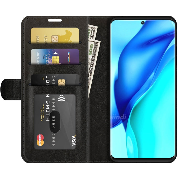 For Huawei P50 Pro R64 Texture Single Horizontal Flip Protective Case with Holder & Card Slots & Wallet& Photo Frame
