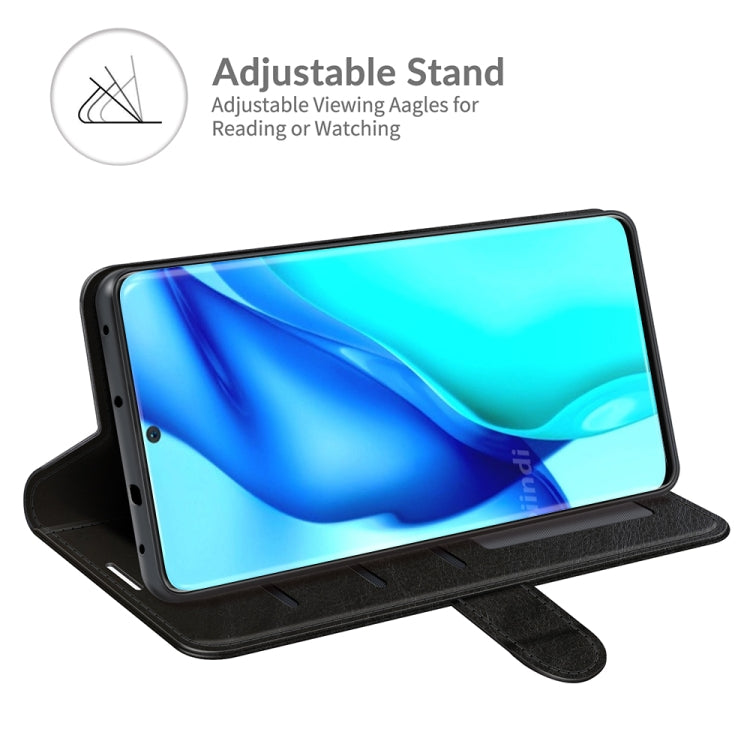 For Huawei P50 Pro R64 Texture Single Horizontal Flip Protective Case with Holder & Card Slots & Wallet& Photo Frame