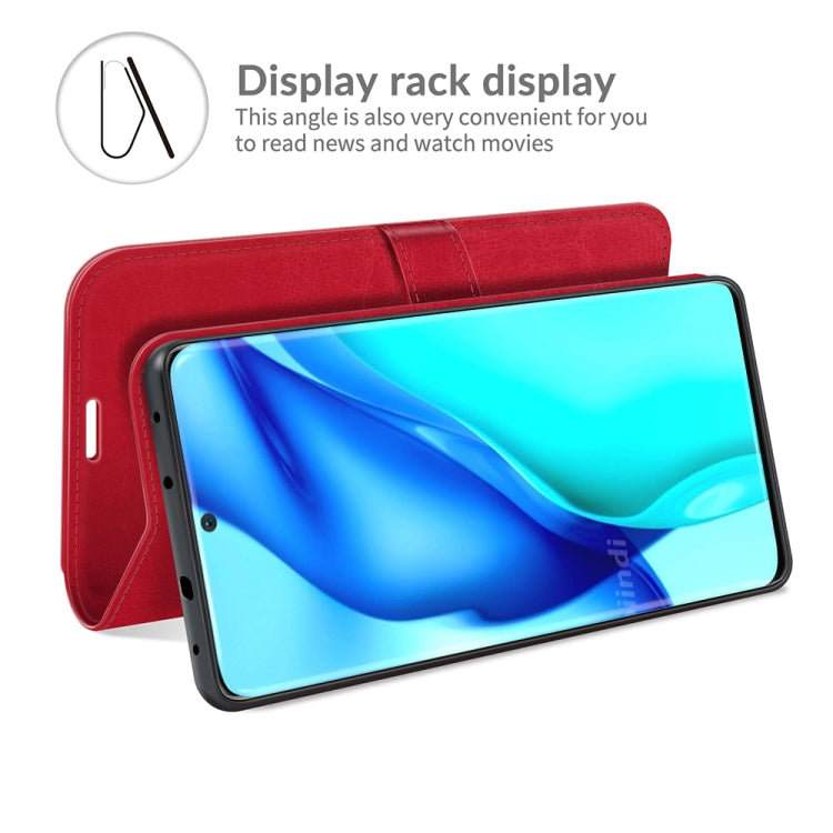 For Huawei P50 Pro R64 Texture Single Horizontal Flip Protective Case with Holder & Card Slots & Wallet& Photo Frame