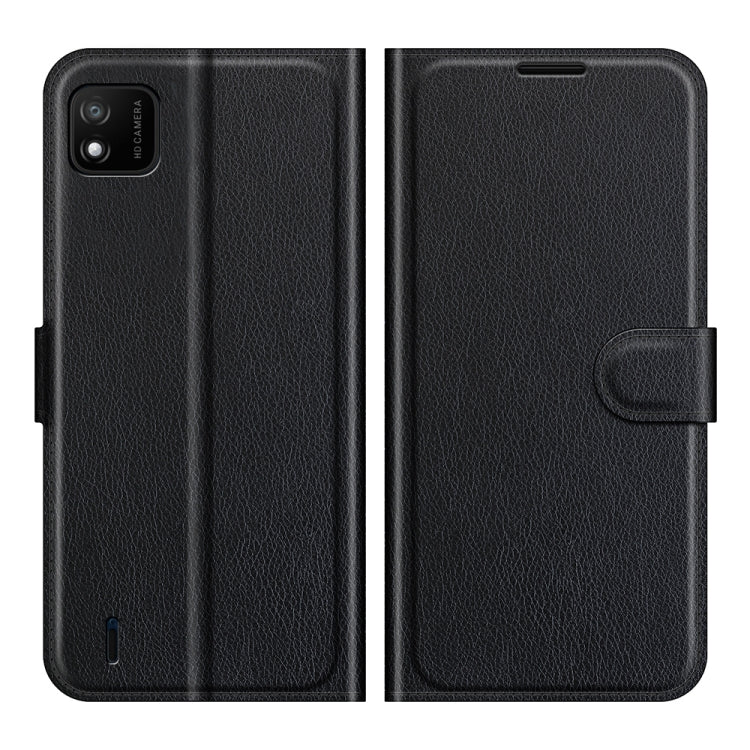 For Wiko Y62 Litchi Texture Horizontal Flip Protective Case with Holder & Card Slots & Wallet
