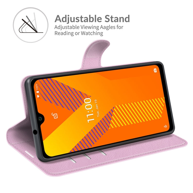 For Wiko Y62 Litchi Texture Horizontal Flip Protective Case with Holder & Card Slots & Wallet