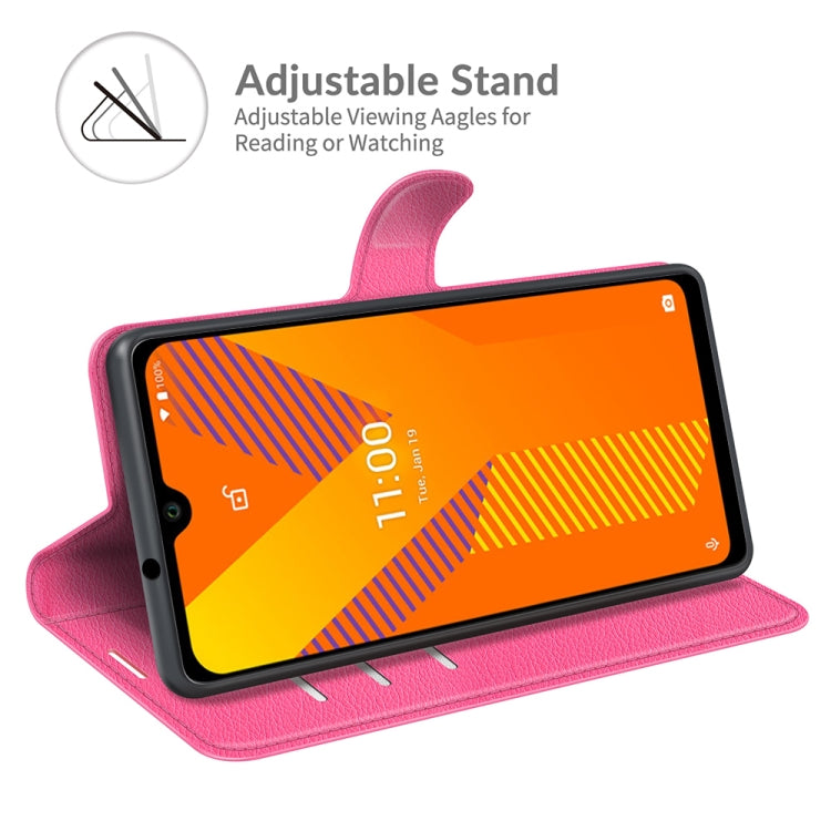 For Wiko Y62 Litchi Texture Horizontal Flip Protective Case with Holder & Card Slots & Wallet