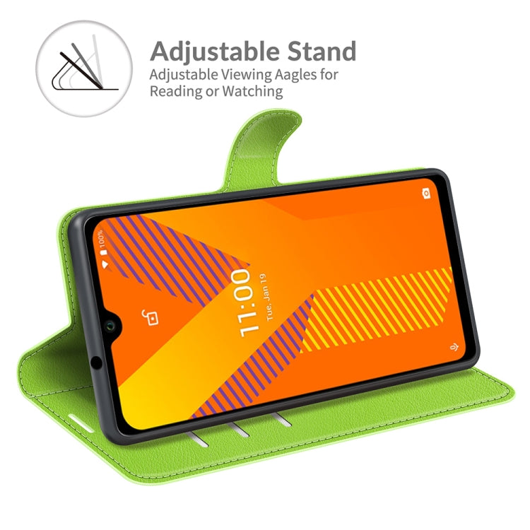 For Wiko Y62 Litchi Texture Horizontal Flip Protective Case with Holder & Card Slots & Wallet