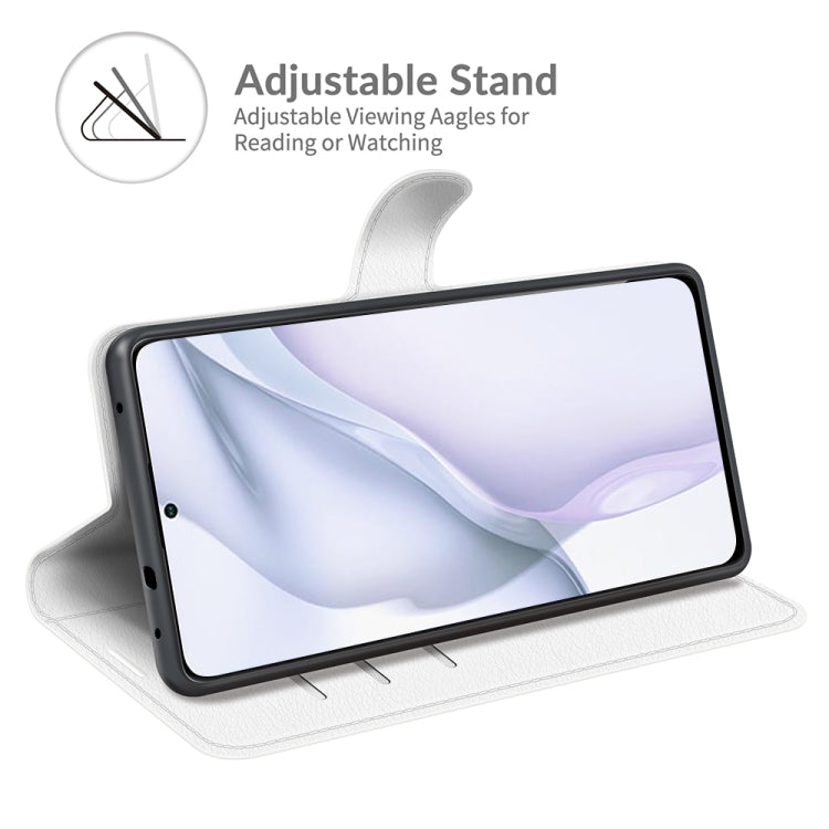 For Huawei P50 Litchi Texture Horizontal Flip Protective Case with Holder & Card Slots & Wallet