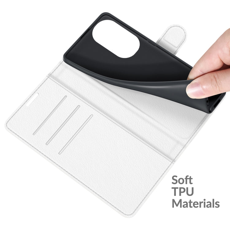 For Huawei P50 Litchi Texture Horizontal Flip Protective Case with Holder & Card Slots & Wallet