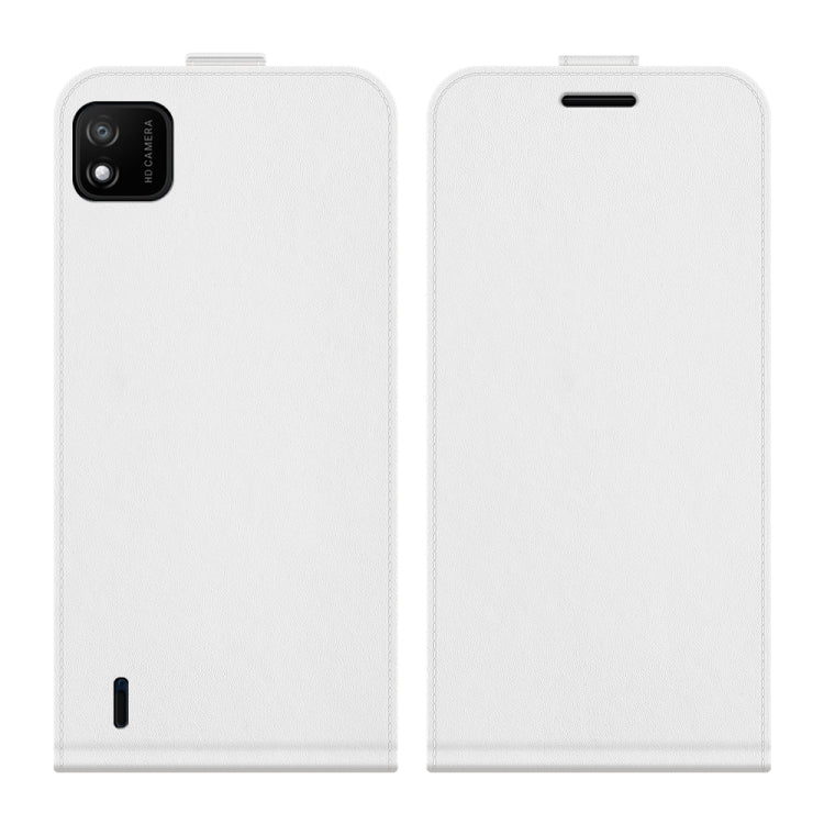 For Wiko Y62 R64 Texture Single Vertical Flip Leather Protective Case with Card Slots & Photo Frame