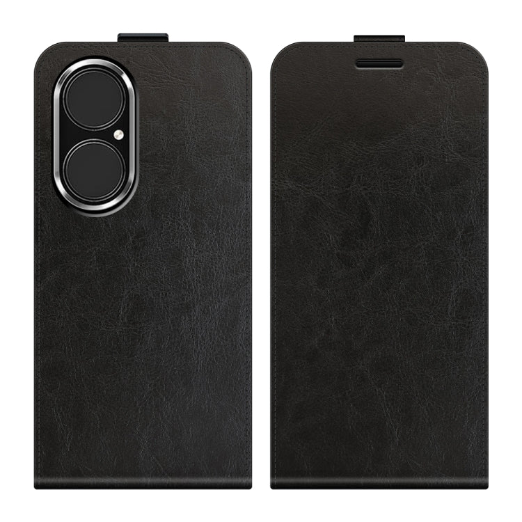 For Huawei P50 R64 Texture Single Vertical Flip Leather Protective Case with Card Slots & Photo Frame