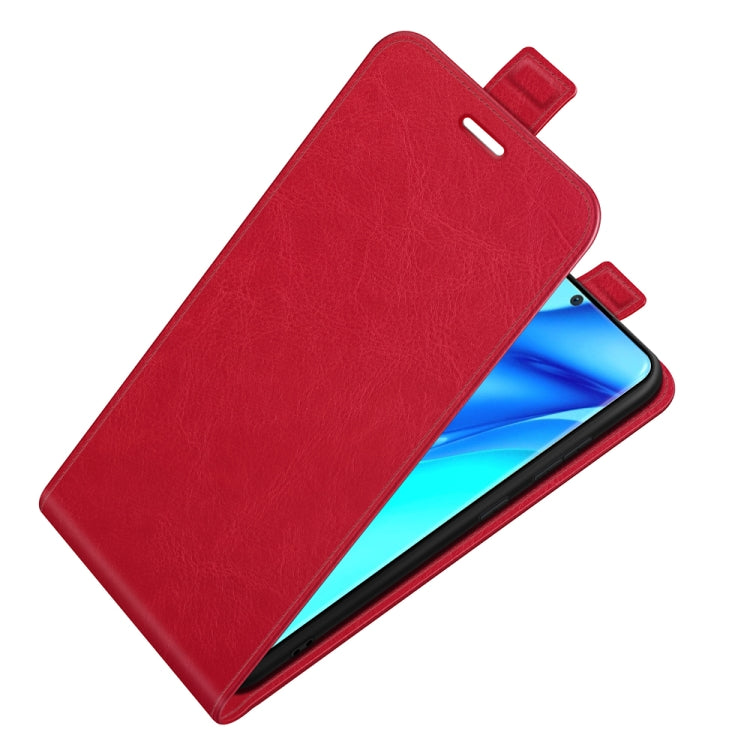 For Huawei P50 Pro R64 Texture Single Vertical Flip Leather Protective Case with Card Slots & Photo Frame