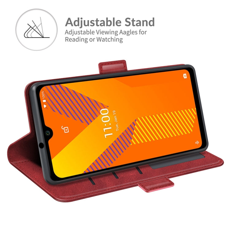 For Wiko Y62 Dual-side Magnetic Buckle Horizontal Flip Leather Case with Holder & Card Slots & Wallet
