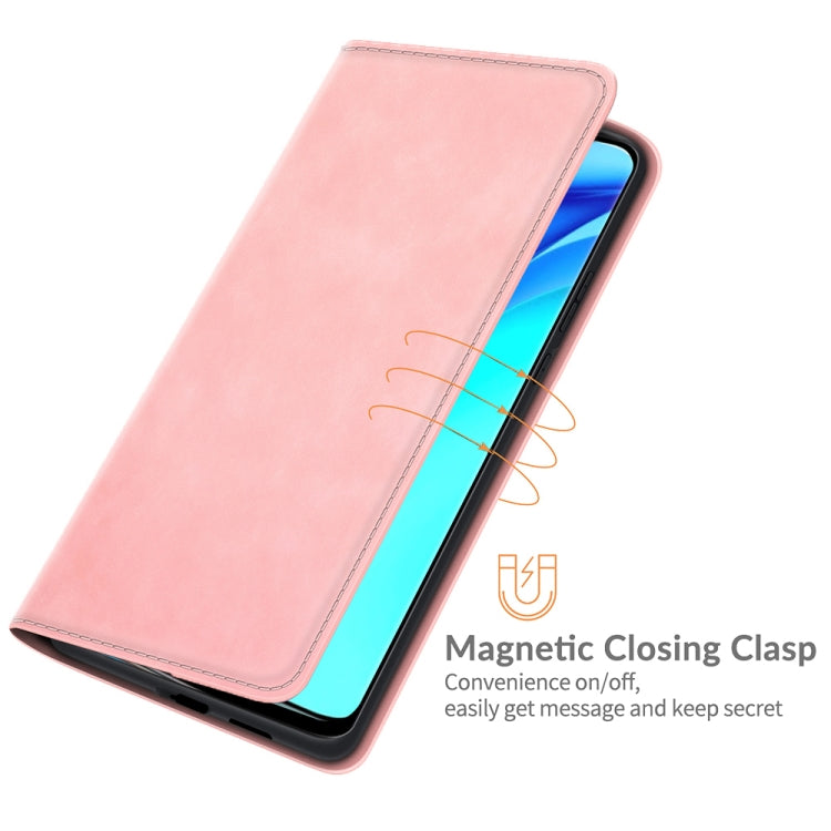 For Huawei P50 Pro Retro-skin Business Magnetic Suction Leather Case with Holder & Card Slots & Wallet