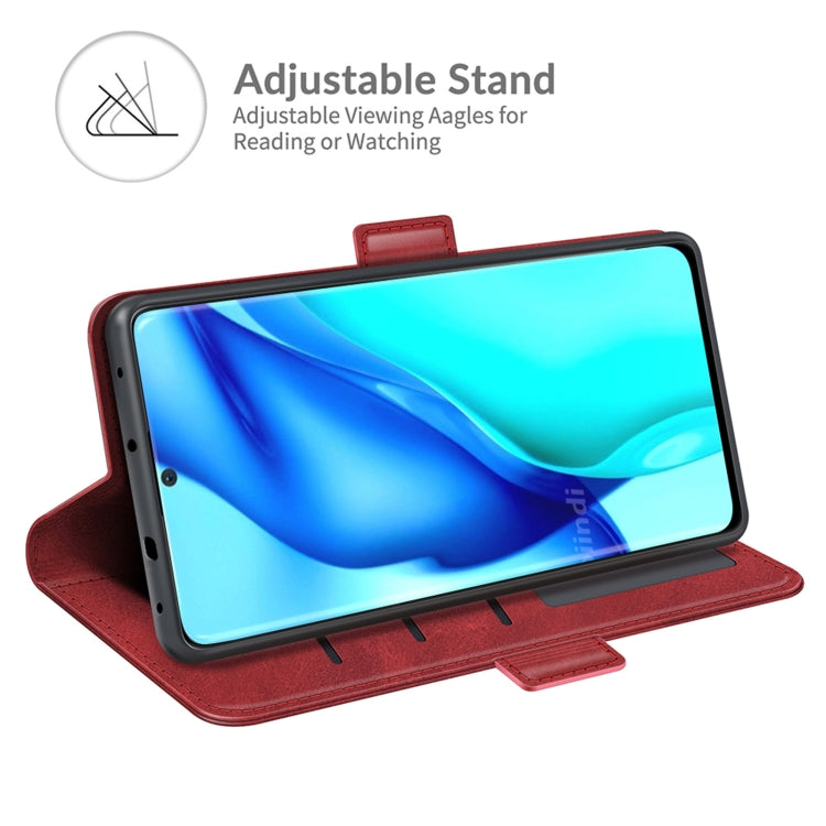 For Huawei P50 Pro Dual-side Magnetic Buckle Horizontal Flip Leather Case with Holder & Card Slots & Wallet