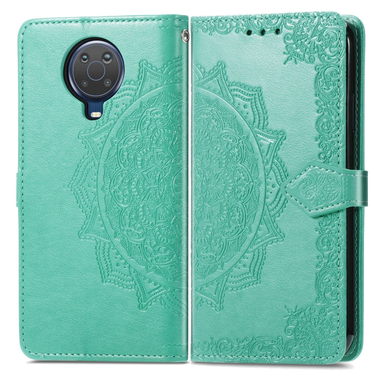 For Nokia 6.3 Mandala Embossing Pattern Horizontal Flip Leather Case with Holder & Card Slots & Wallet & Lanyard
