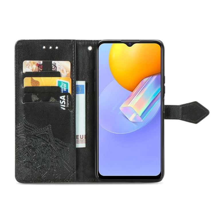 For vivo Y51 Mandala Embossing Pattern Horizontal Flip Leather Case with Holder & Card Slots & Wallet & Lanyard