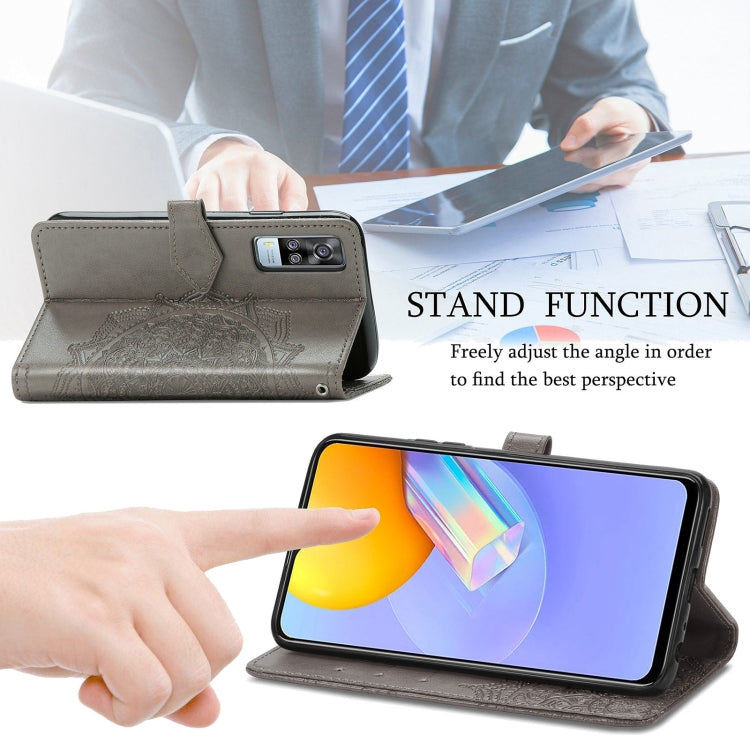 For vivo Y51 Mandala Embossing Pattern Horizontal Flip Leather Case with Holder & Card Slots & Wallet & Lanyard
