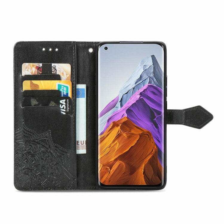 For Xiaomi Mi 11 Pro Mandala Embossing Pattern Horizontal Flip Leather Case with Holder & Card Slots & Wallet & Lanyard