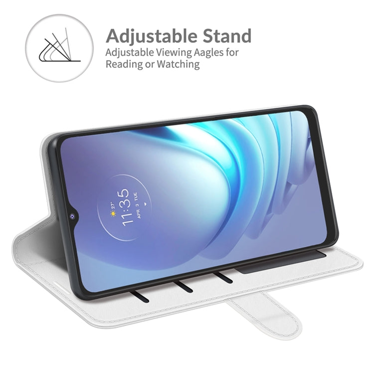 For Motorola Moto G50 R64 Texture Single Horizontal Flip Protective Case with Holder & Card Slots & Wallet& Photo Frame