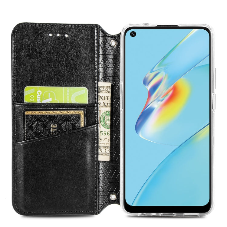 For OPPO A54 4G Blooming Mandala Embossed Pattern Magnetic Horizontal Flip Leather Case with Holder & Card Slots & Wallet