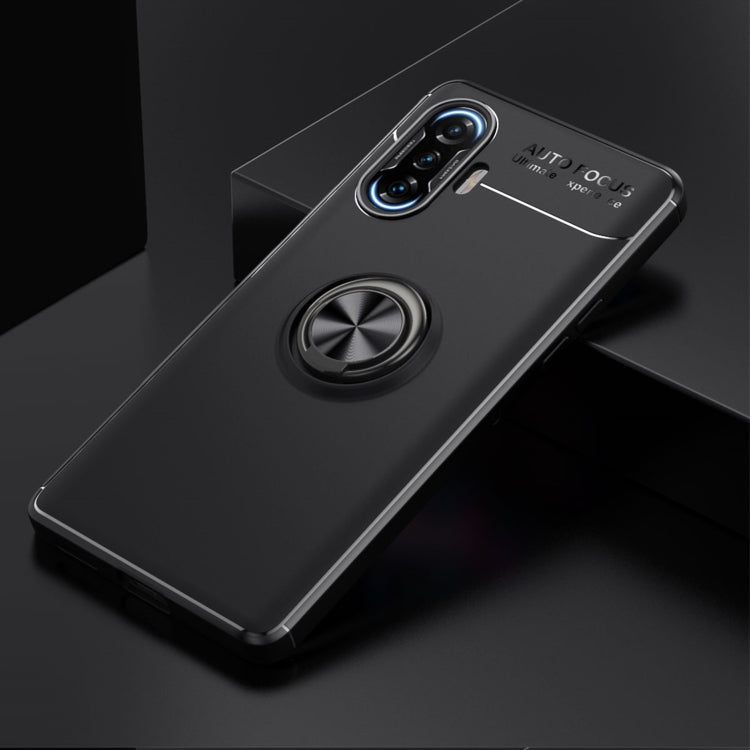 For Xiaomi Redmi K40 Gaming Metal Ring Holder 360 Degree Rotating TPU Case