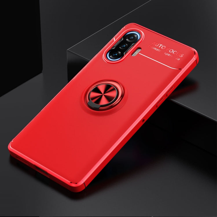 For Xiaomi Redmi K40 Gaming Metal Ring Holder 360 Degree Rotating TPU Case