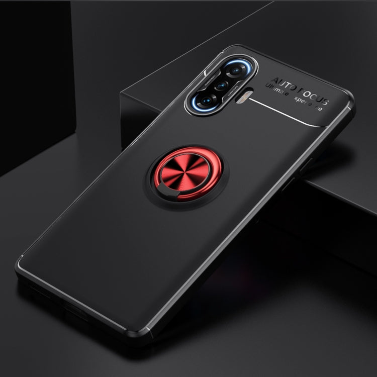 For Xiaomi Redmi K40 Gaming Metal Ring Holder 360 Degree Rotating TPU Case