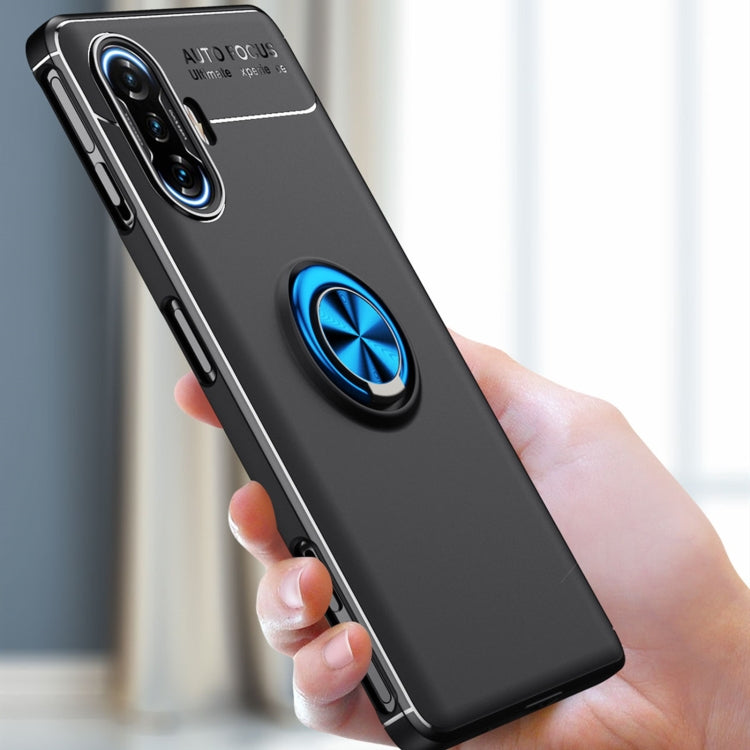 For Xiaomi Redmi K40 Gaming Metal Ring Holder 360 Degree Rotating TPU Case