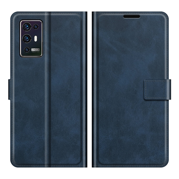 For ZTE Axon 30 Pro Retro Calf Pattern Buckle Horizontal Flip Leather Case with Holder & Card Slots & Wallet