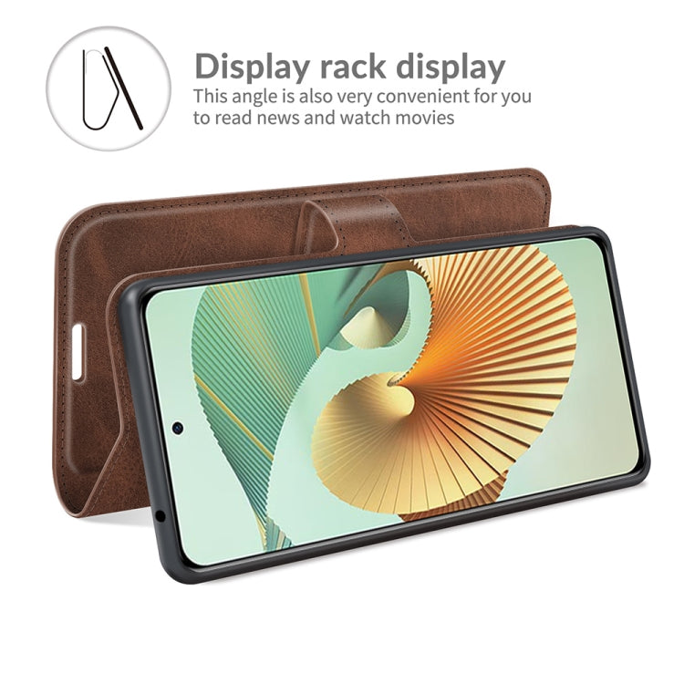 For ZTE Axon 30 Pro Retro Calf Pattern Buckle Horizontal Flip Leather Case with Holder & Card Slots & Wallet