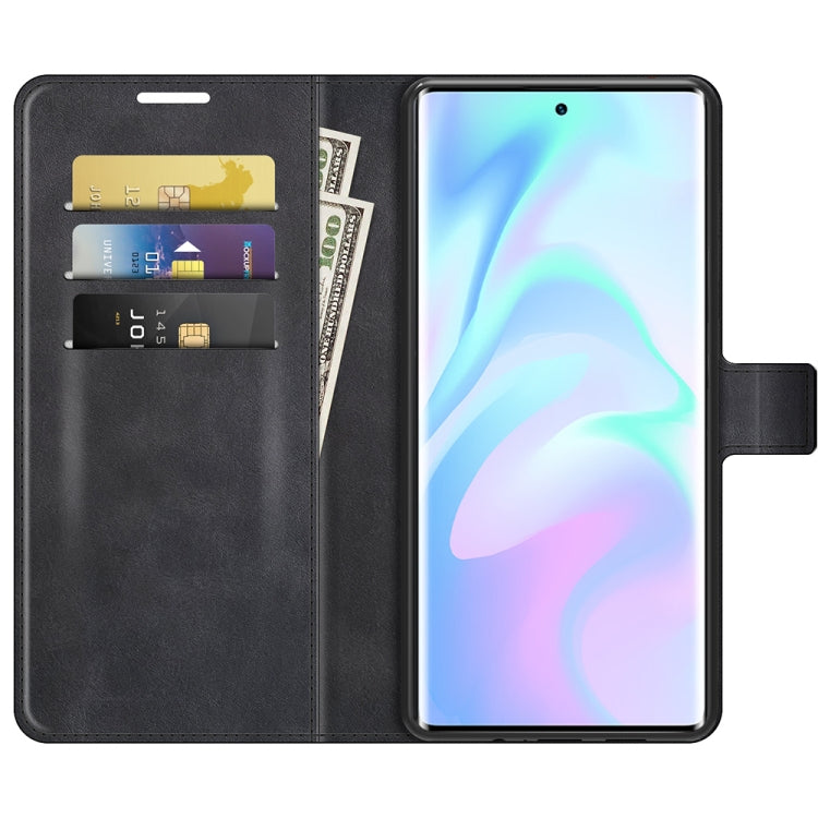 For ZTE Axon 30 Ultra Retro Calf Pattern Buckle Horizontal Flip Leather Case with Holder & Card Slots & Wallet