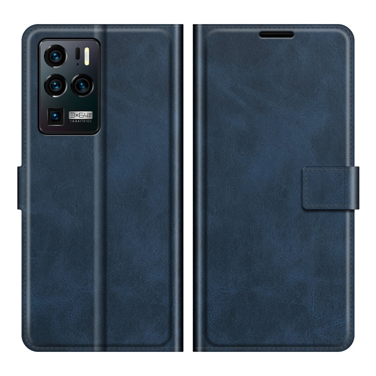 For ZTE Axon 30 Ultra Retro Calf Pattern Buckle Horizontal Flip Leather Case with Holder & Card Slots & Wallet