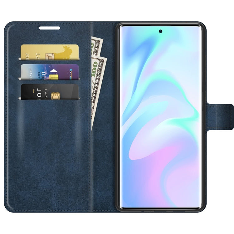 For ZTE Axon 30 Ultra Retro Calf Pattern Buckle Horizontal Flip Leather Case with Holder & Card Slots & Wallet